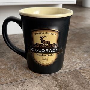 Colorado Black and Cream Mug